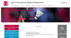 Desktop Screenshot of lfbb.be